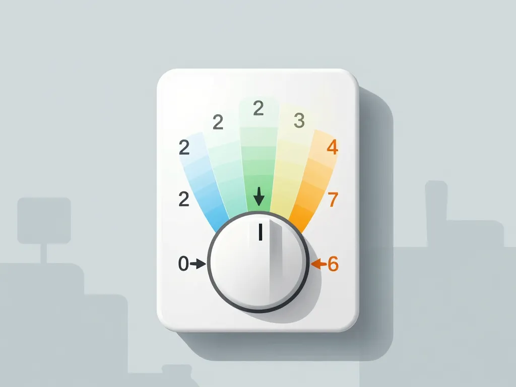 thermostat 8 quelle température, diagramme fonctionnement et plages