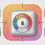 thermostat 8 quelle température, illustration chauffage et confort