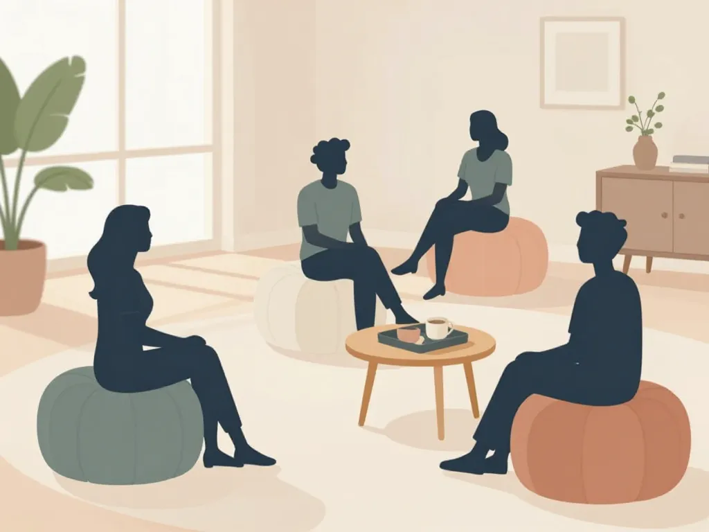 un pouffe utilisé comme siège, repose-pieds et table