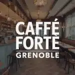 Intérieur convivial Caffè Forté Grenoble vintage et moderne
