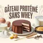 Gâteau protéiné sans whey avec skyr et ingrédients naturels