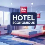 hotel economique moderne ibis budget illustration vectorielle