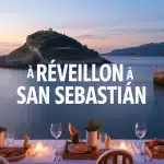 Ambiance festive et élégante pour réveillon à San Sebastián en bord de mer