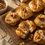recette feuilleté salé mini feuilletés chèvre miel noix