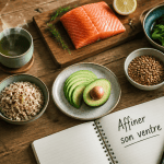 maigrir du ventre alimentation table aliments sains