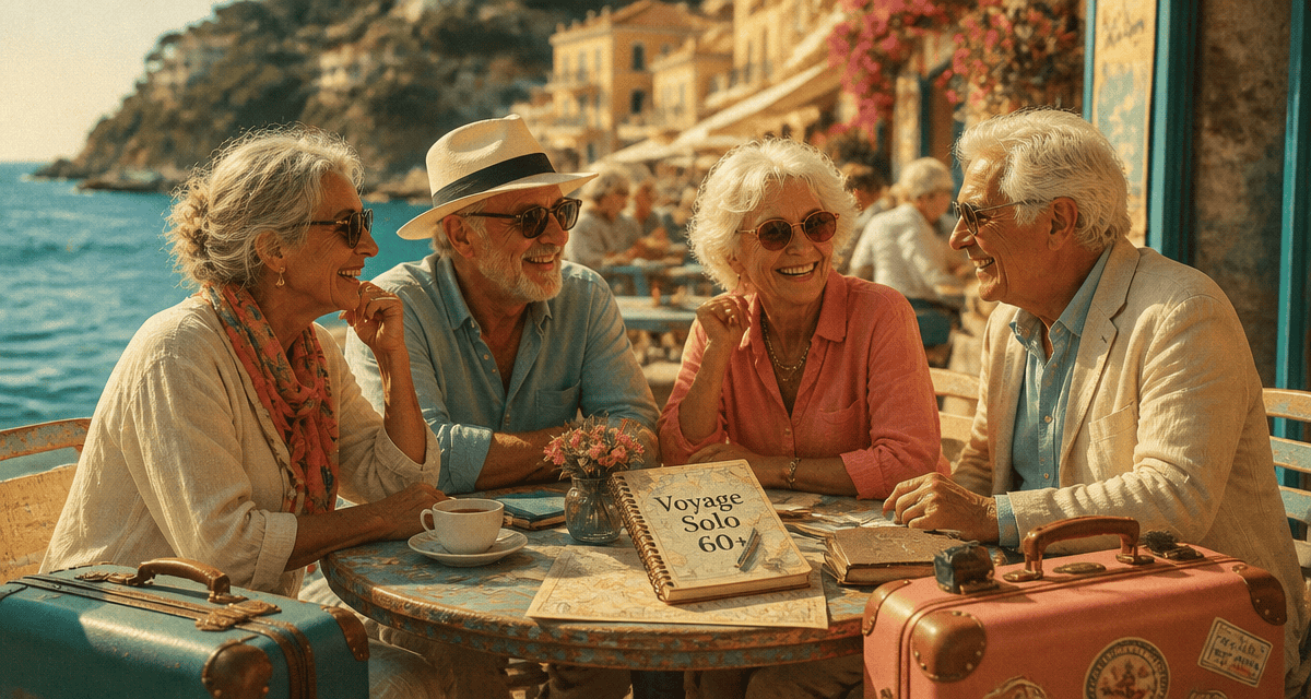 voyages organisés pour personnes seules 60 ans seniors terrasse méditerranée
