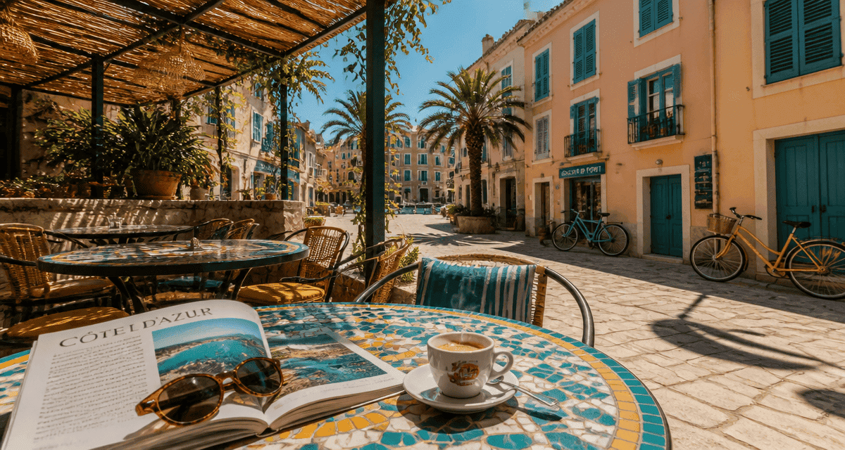 terrasse café ensoleillée weekend en europe