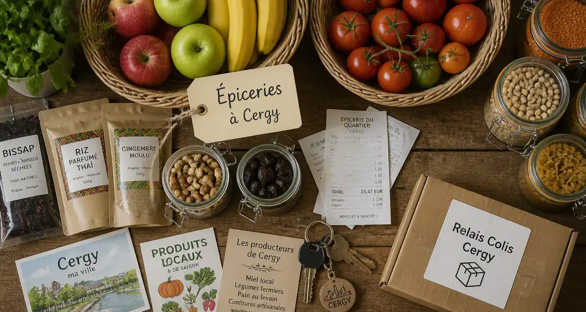 epicerie cergy fruits vrac colis