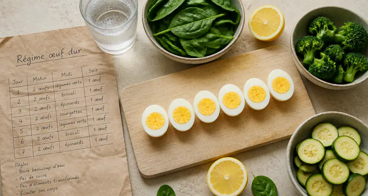 Régime œuf dur temoignage : 5 kilos en moins ou yoyo ?
