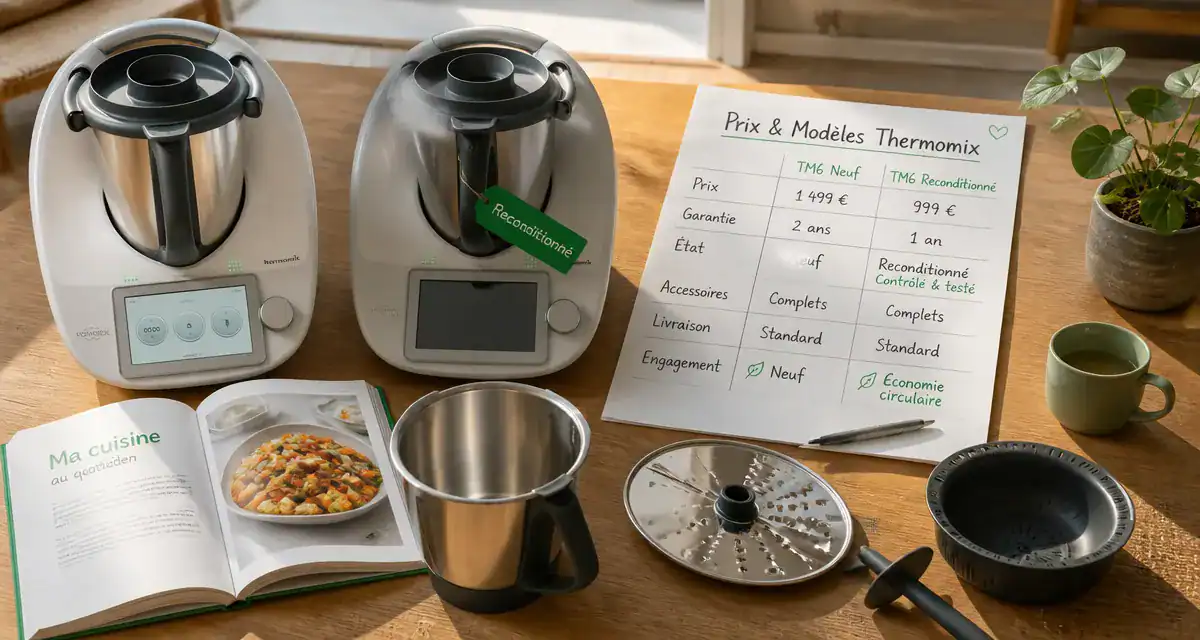 thermomix prix modèles comparatif