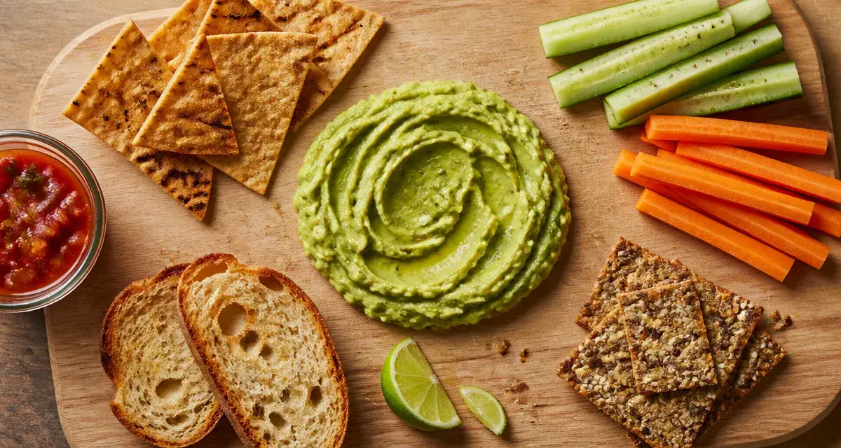 Avec quoi manger le guacamole : toasts, bols et crackers