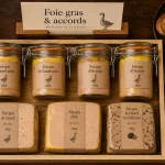 Foie gras épicerie fine paris : bocaux et blocs de canard et oie