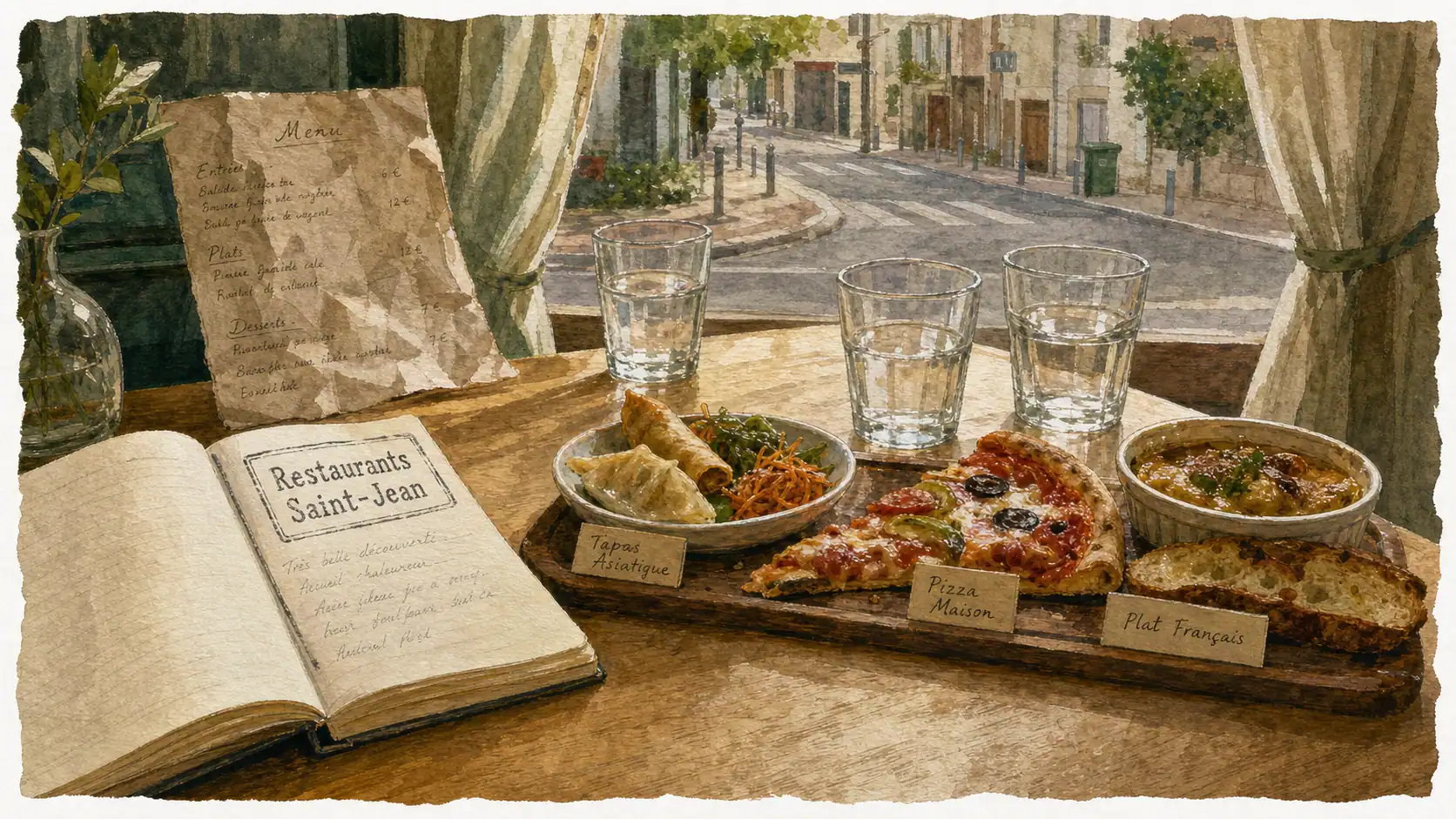 Restaurant saint jean de braye : avis et terrasse, cuisine du monde