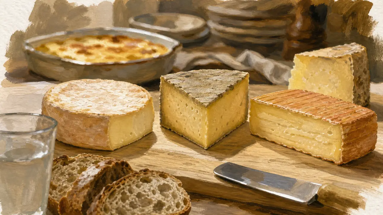 Taleggio équivalent français : Reblochon, Saint-Nectaire et Livarot