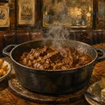 Carbonade flamande, plats typique du nord, estaminet.