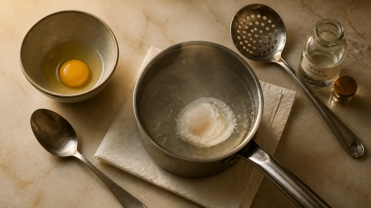 Comment faire oeuf poché : blanc compact et jaune coulant
