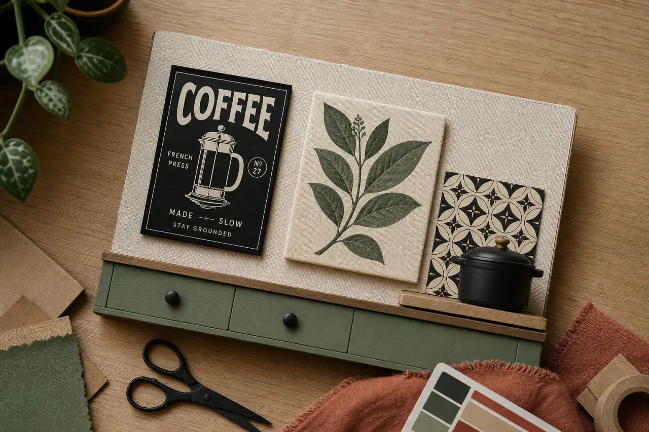 Décoration murale cuisine : affiches, tableaux et stickers pour cuisine moderne