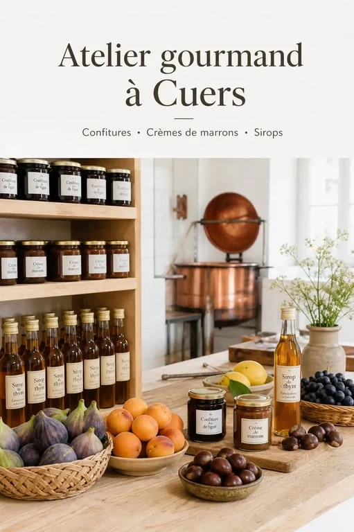 Provence Gourmande produits du terroir dans une boutique-atelier provençale à Cuers