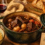 Meilleur plat français : bœuf bourguignon en cocotte