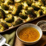 Recette brocoli accompagnement : brocoli rôti croustillant, 25 minutes
