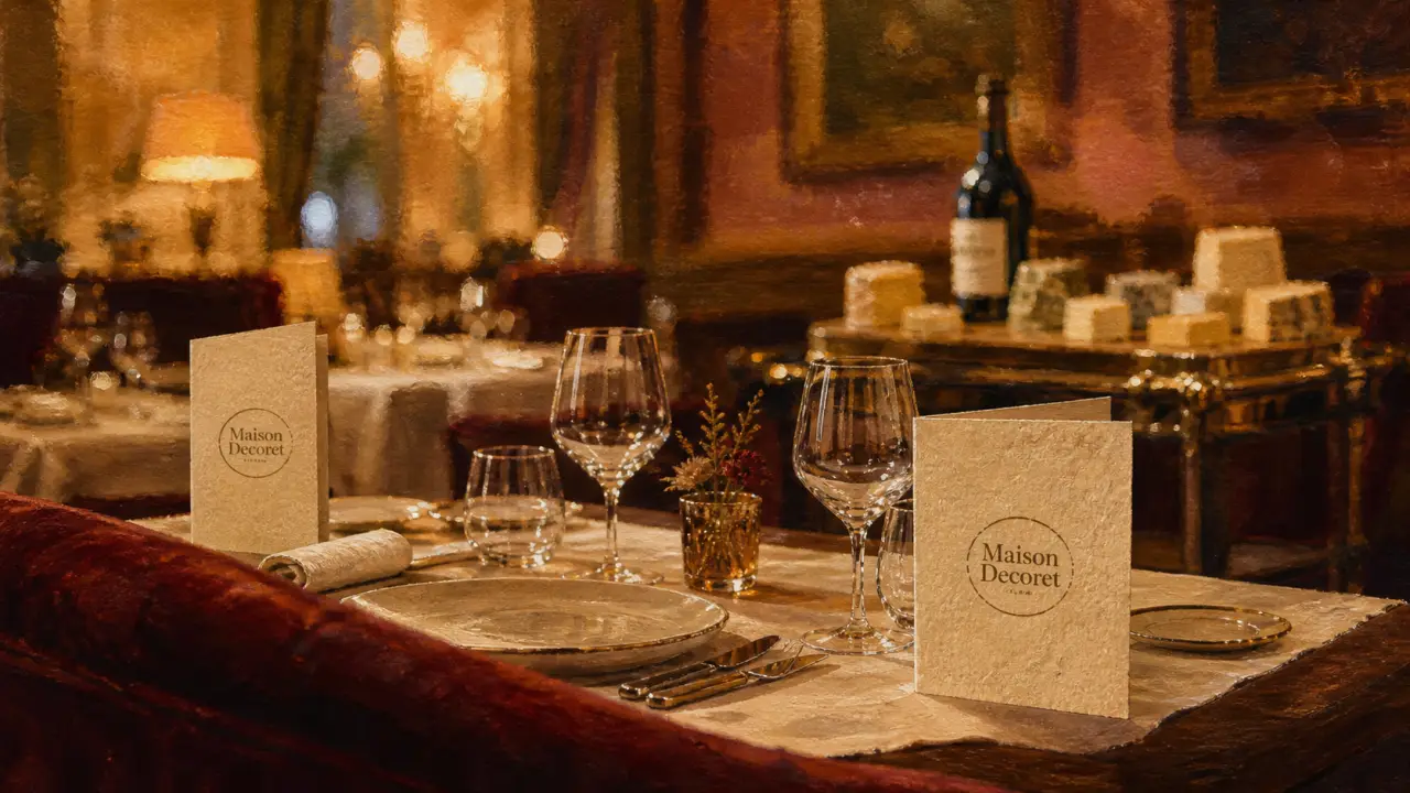 Restaurant Michelin Vichy : Maison Decoret, salle gastronomique