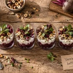 Recettes entrées simples et originales : verrines betterave prêtes en 30 minutes