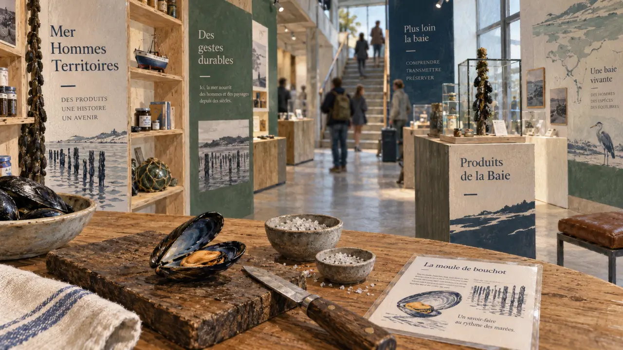Maison des produits du terroir et de la gastronomie à Cherrueix, salle interactive