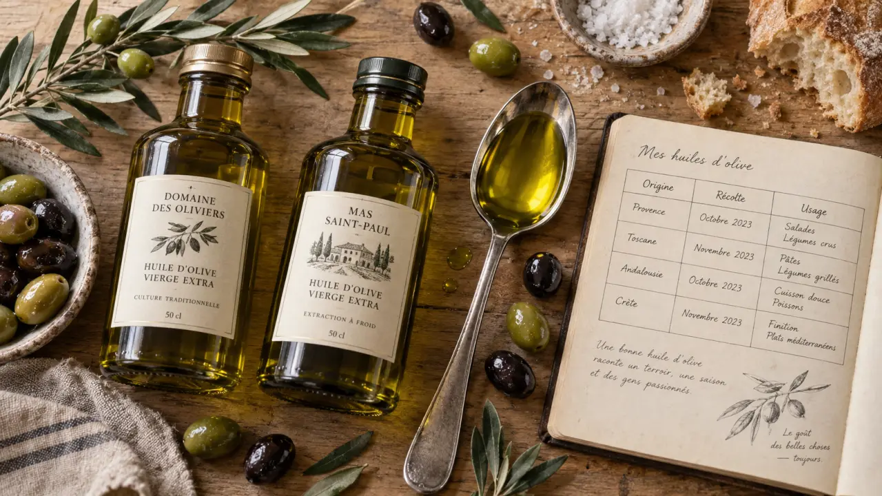 Top 10 meilleur huile d'olive : huiles, origine et repères